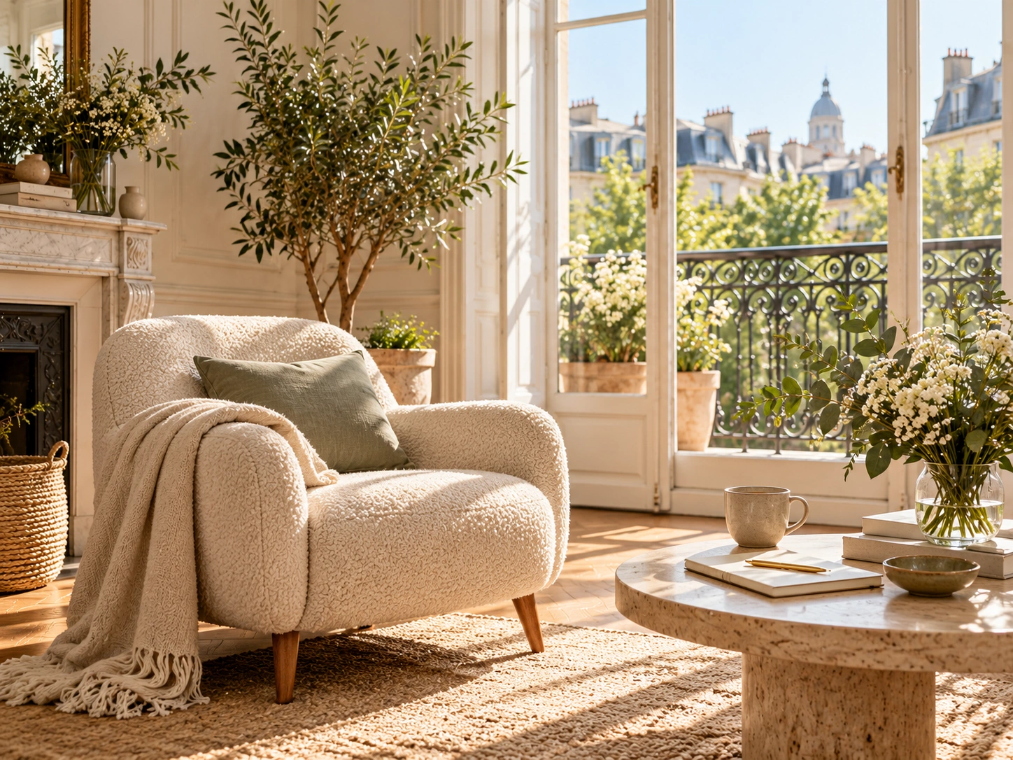 Intérieur paisible, propice à un échange et à la découverte